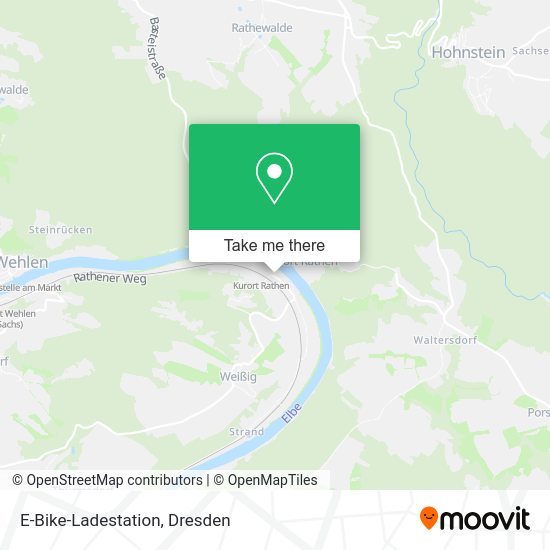 Карта E-Bike-Ladestation