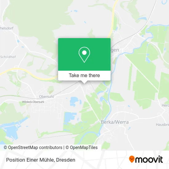 Карта Position Einer Mühle