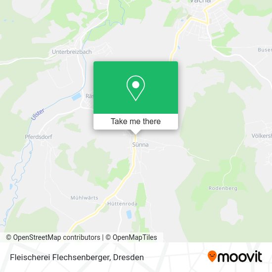 Карта Fleischerei Flechsenberger