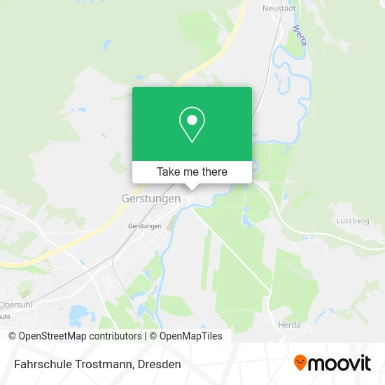 Карта Fahrschule Trostmann