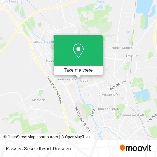 Карта Resales Secondhand