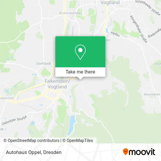 Карта Autohaus Oppel