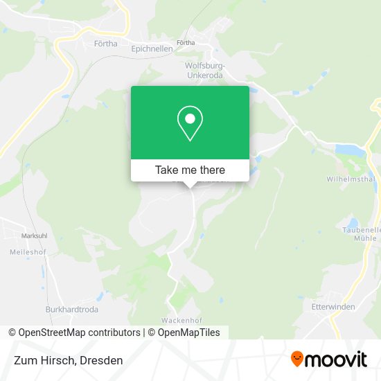 Карта Zum Hirsch