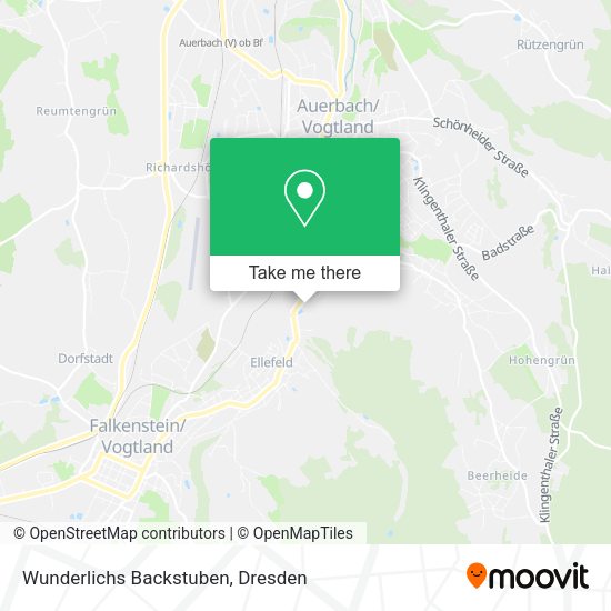 Карта Wunderlichs Backstuben