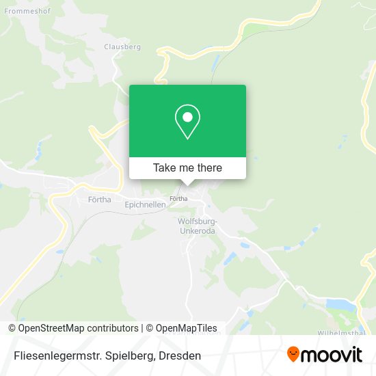Карта Fliesenlegermstr. Spielberg