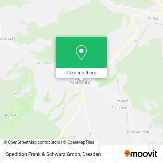 Карта Spedition Frank & Schwarz Gmbh