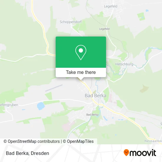 Карта Bad Berka