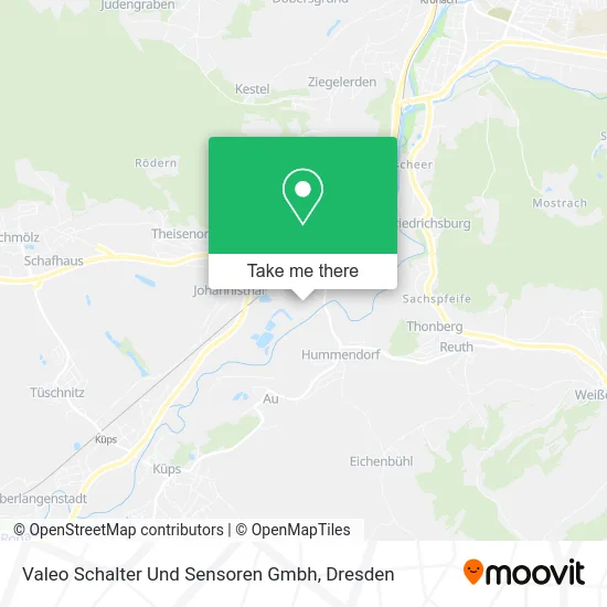 Карта Valeo Schalter Und Sensoren Gmbh