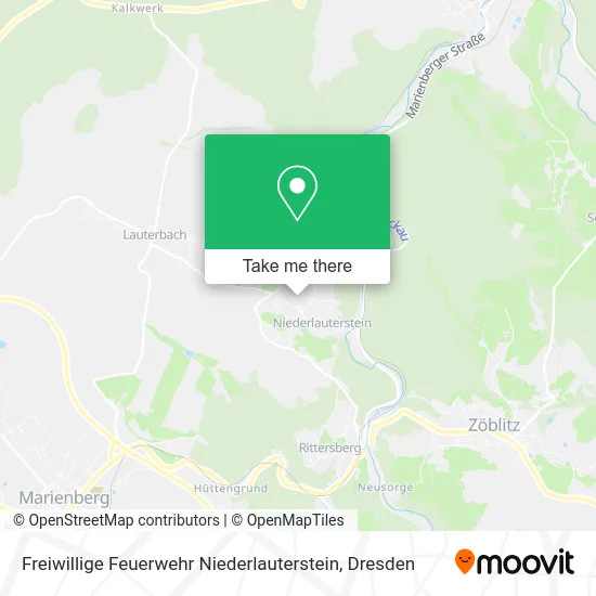 Карта Freiwillige Feuerwehr Niederlauterstein