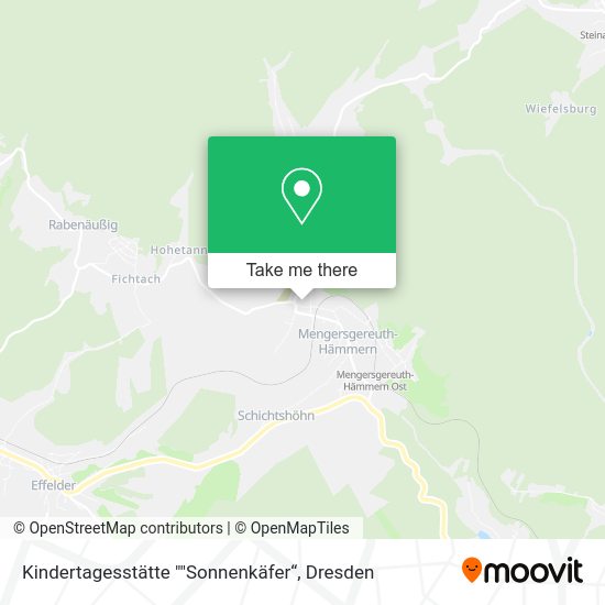 Карта Kindertagesstätte ""Sonnenkäfer“