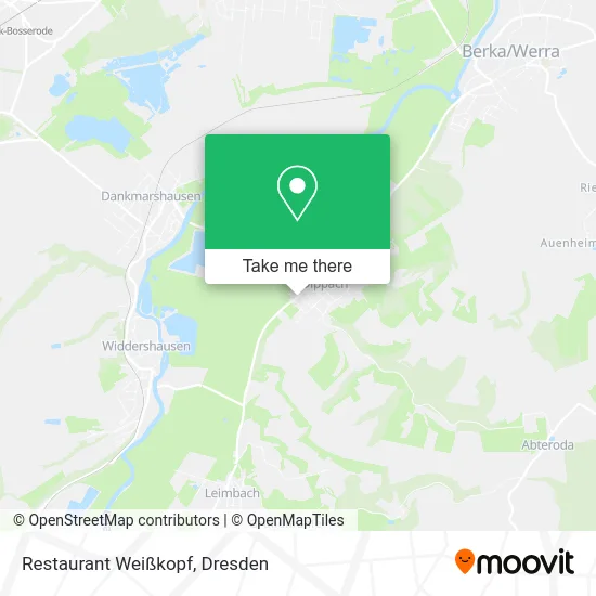 Карта Restaurant Weißkopf