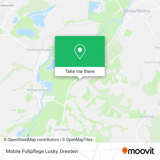 Карта Mobile Fußpflege Lusky