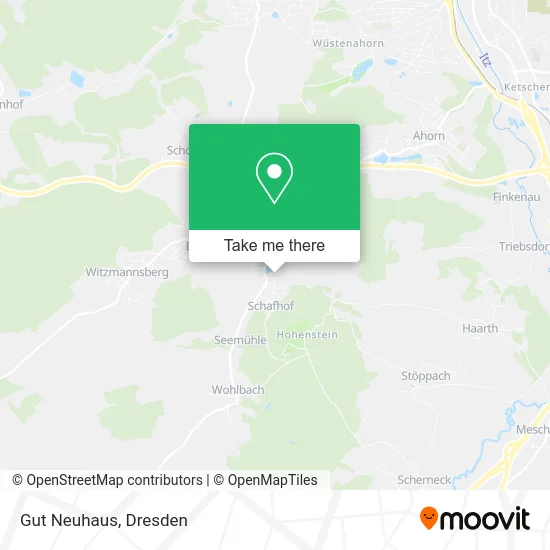 Gut Neuhaus map