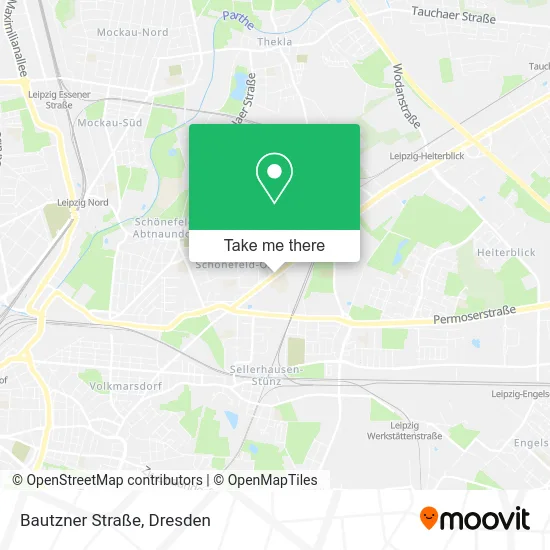 Карта Bautzner Straße