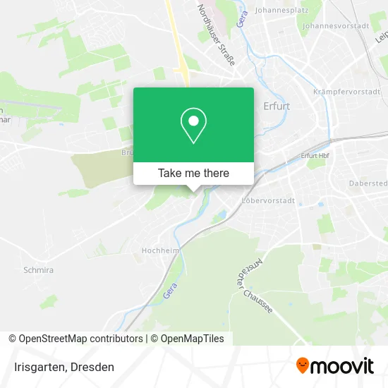 Карта Irisgarten