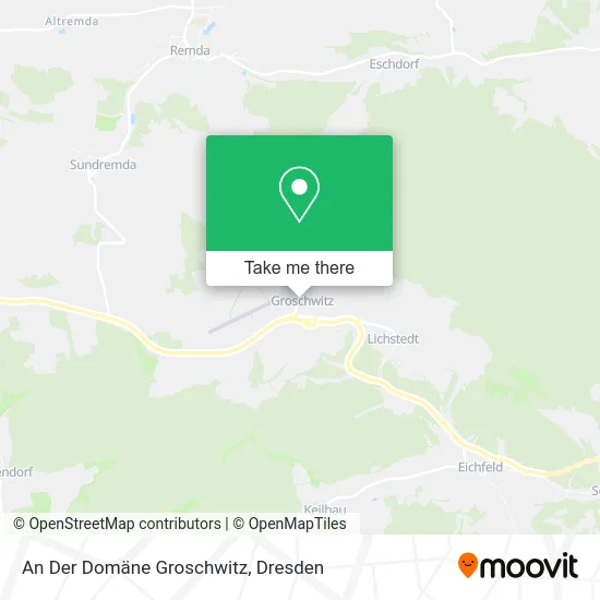 Карта An Der Domäne Groschwitz
