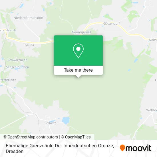 Карта Ehemalige Grenzsäule Der Innerdeutschen Grenze