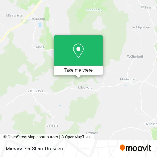 Карта Mieswarzer Stein