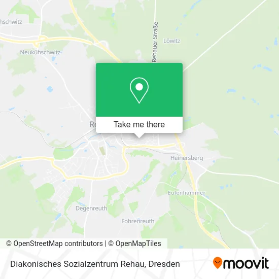 Карта Diakonisches Sozialzentrum Rehau