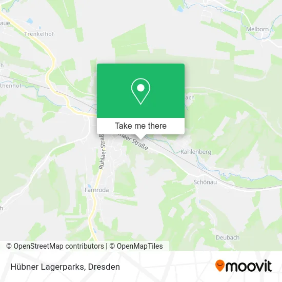 Карта Hübner Lagerparks