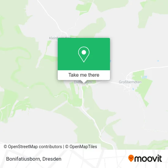 Карта Bonifatiusborn