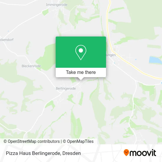Карта Pizza Haus Berlingerode