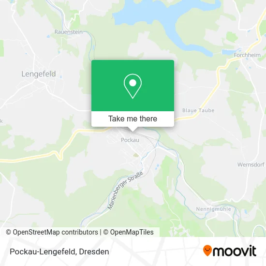 Карта Pockau-Lengefeld
