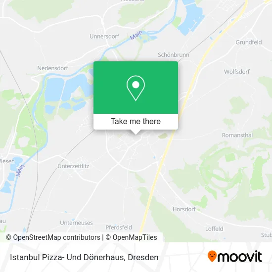 Карта Istanbul Pizza- Und Dönerhaus