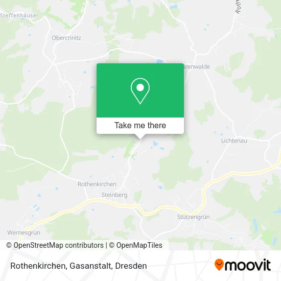 Карта Rothenkirchen, Gasanstalt
