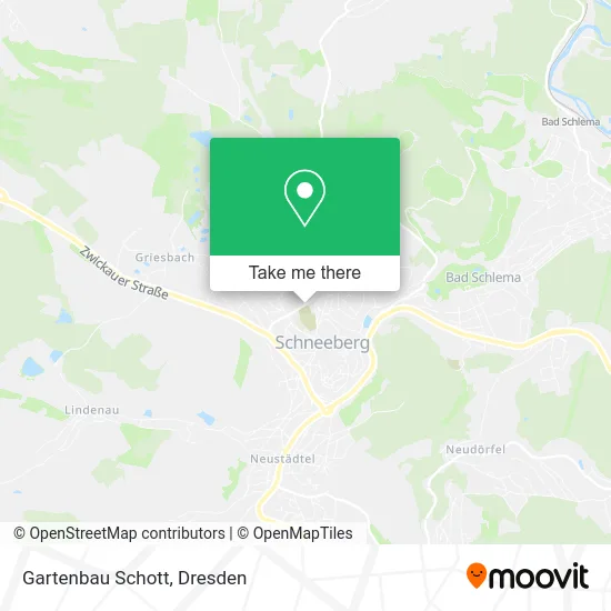 Карта Gartenbau Schott
