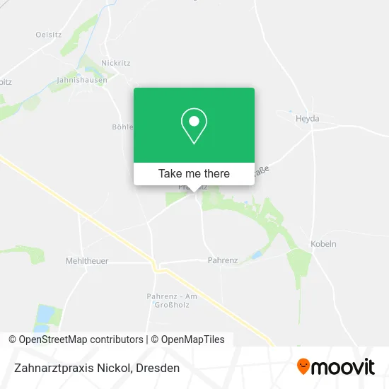 Карта Zahnarztpraxis Nickol