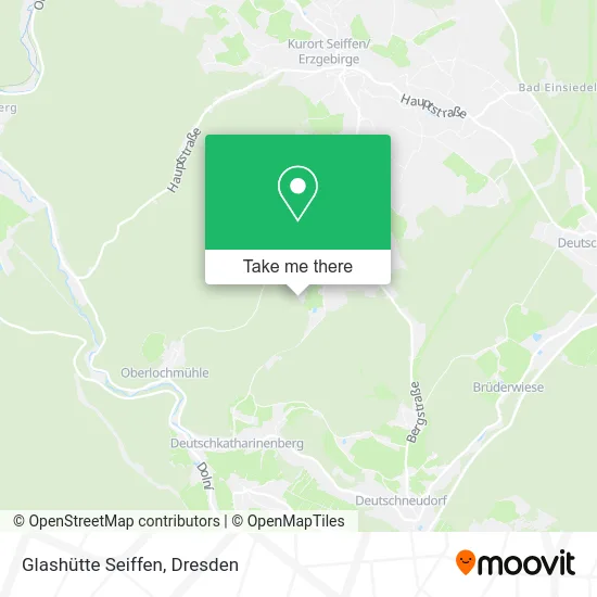 Карта Glashütte Seiffen