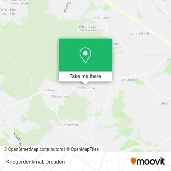 Карта Kriegerdenkmal