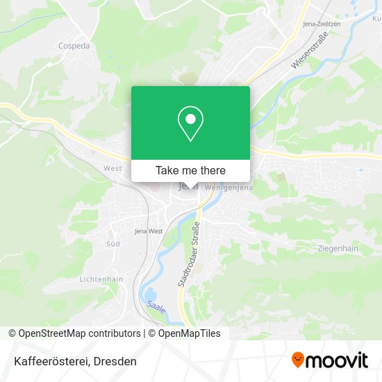Карта Kaffeerösterei
