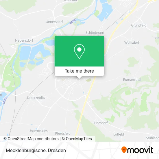 Карта Mecklenburgische