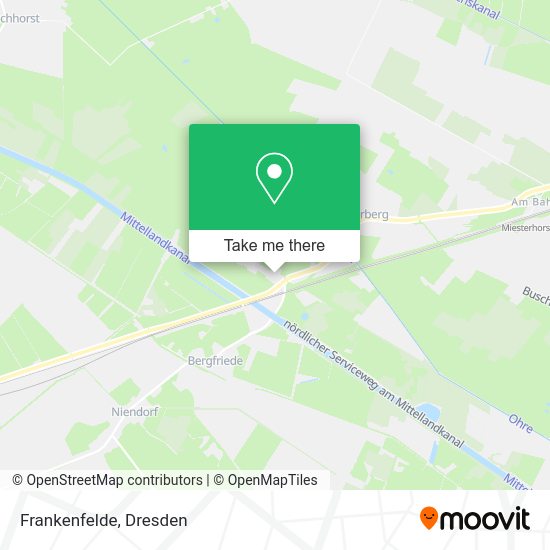 Карта Frankenfelde
