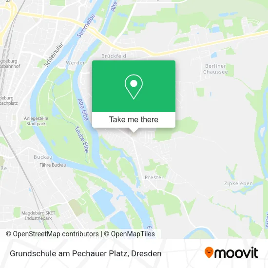 Карта Grundschule am Pechauer Platz