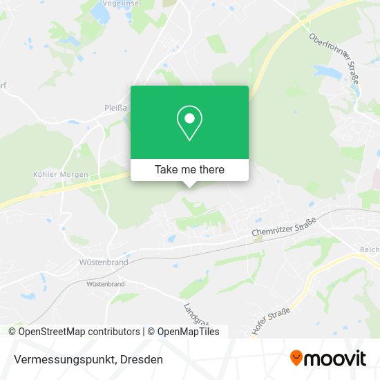 Карта Vermessungspunkt