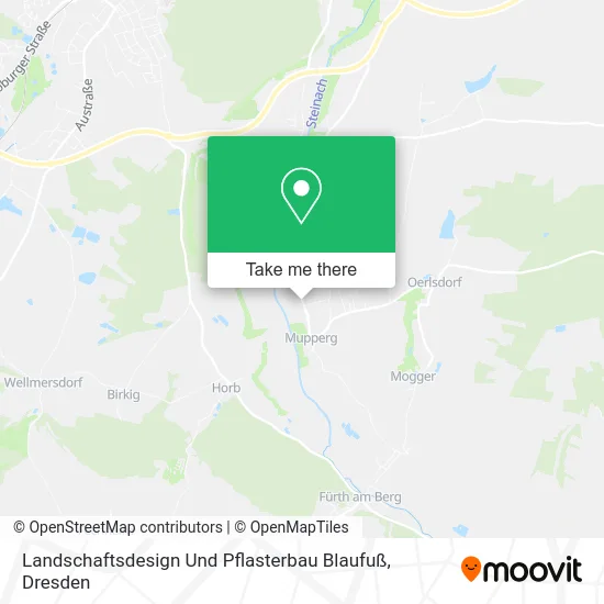 Карта Landschaftsdesign Und Pflasterbau Blaufuß