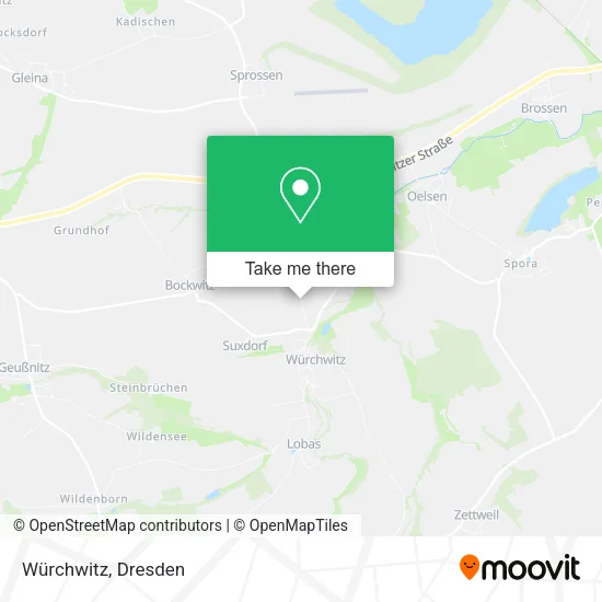 Карта Würchwitz