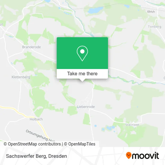 Карта Sachswerfer Berg