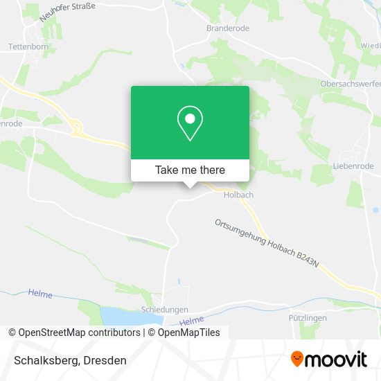Карта Schalksberg