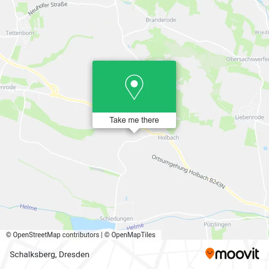Карта Schalksberg
