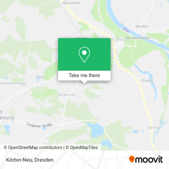 Карта Körbin-Neu