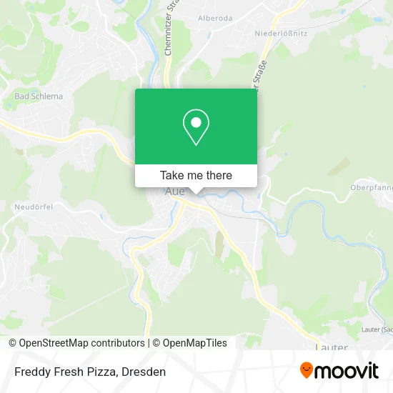 Карта Freddy Fresh Pizza
