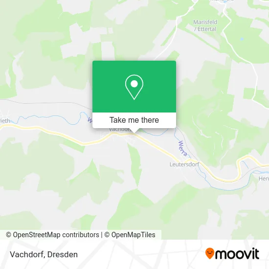 Карта Vachdorf