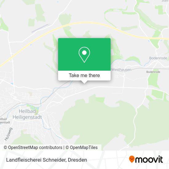 Карта Landfleischerei Schneider