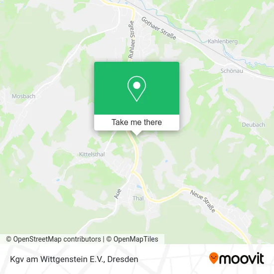 Карта Kgv am Wittgenstein E.V.