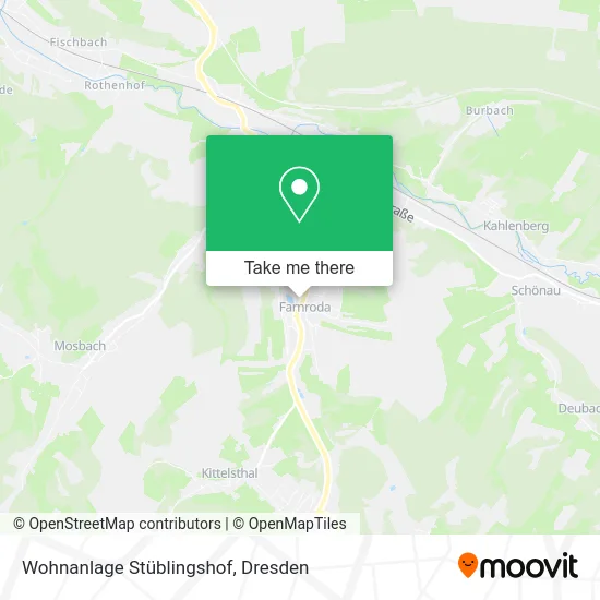 Карта Wohnanlage Stüblingshof