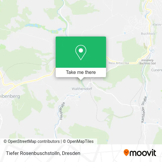 Карта Tiefer Rosenbuschstolln